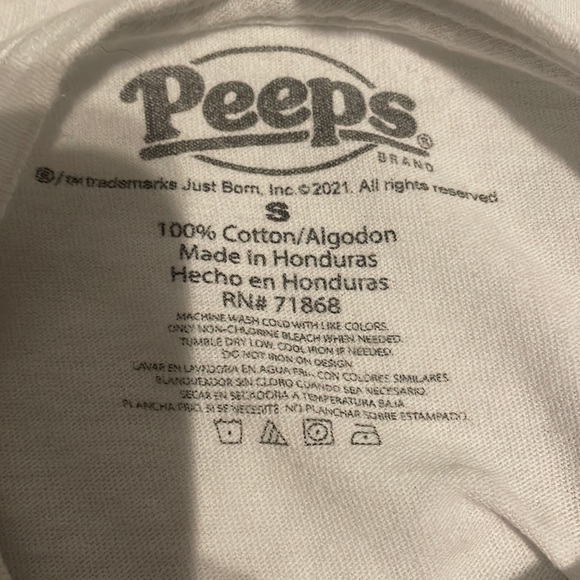 Peeps white t-shirt - Picture 3 of 3